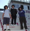 Sharif, Adam and Kareem - On the LBHS stands after Sharif's Game - 09/2005